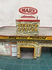 1950s Marx Sky-view Parking Service Center Tin Litho Playset
