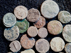 Superb Lot Of 30 Romans Coins Bronze  In Uncleaned Conservation