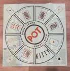 Vintage Rummy Royal  1973 Vinyl Game Mat Whitman Red Box  Box And Mat Only