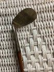 Antique Hickory Wood Shaft George Nicoll Recorder Niblick Golf Club D1  49 