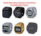Casio Casio Watch Ring Collection 2nd Edition Complete Set  6 Types  Capsule Toy