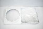 Afco Industries 10  Round Flange Base Aluminum For Column White 010mc0650