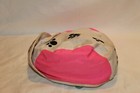 Vintage Garfield 1978 Bicyclist Flip Up Hat Cap Hot Pink