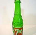 Rare Vintage 7 Up Bottle Embossed On Neck Portland Bottling