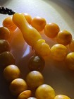 Antique Germany Cherry Amber Rosary 33                                                                          
