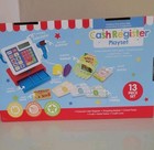 Play Right 13pc Cash Register Playset  Scanner  Card Swiper  Age 3-4 New