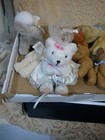 Vintage Teddy Bear Lot Of 10 Teddy Bears  1 Anne Geddes 1 C S  2-1 2  To 5-1 2 