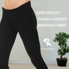 Merino Wool Leggings For Women - Thermal Winter Underwear - High Waisted Pants