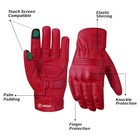 Riding Gloves Summer Motorcycle Leather Protective Touchscreen Biker Zamgear
