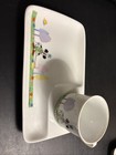 Walt Disney Productions 2 Sets Porcelain Snack Cup mug   Plate Japan Dd Mickey
