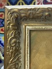 Oil Painting Signed Vintage With Ornate Gold Gilt Frame 15 X 13