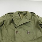 Vtg Us Army Jacket Medium Overcoat Og 107 Removable Wool Liner 1950 Korean War