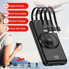 900000mah Portable Power Bank Usb Lcd External Battery Charger For Cell Phone