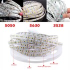 5m Smd 300 600 Led 3014 3528 5050 5630 Waterproof Flexible Strip Light 12v White