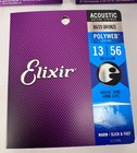 3 New Sets Elixir 11100 13-56 Med  80 20 Polyweb Coated Acoustic Guitar Strings