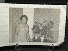 Vintage Photo African American Woman Glamour Pose Midcentury Decor 1950 s