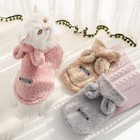 Winter Warm Dog Coat Jacket Fleece Dog Clothes Soft Dog Vest Puppy Pet Sweaters   