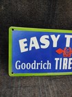 Porcelain Easy Terms Enamel Metal Sign Plate Size 20  X 8  Inches