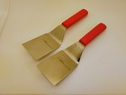 Dexter Usa Set 2  4x3 Spatulas Server Turners Grill Griddle S286-4 Stainless Red