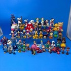Disney Action Figure Lot Mixed Sizes Colors Mickey Princess Pooh Dalmatians 56pc