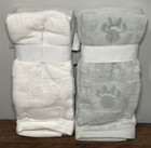 Disney Mickey   Minnie Hand Towel Sets 2 Packs  4 Total      Aldi 2025 Exclusive