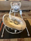 Baby Swing   Rocker 2 In 1 With Vibrations  Swivel Seat  Easy-fold  Sounds   Lig