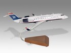 Bombardier Canadair Crj200 Er Us Airways Express Desk Wood New Model Small 1 100