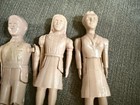 Renwal Jointed Dolls Lot Usa Of  3 Vintage 1950 Business Man 44 Boy 43 Girl 41