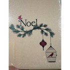 Creative Memories 12x12 Album Coverset Noel Shimmery Christmas Holiday Gold Bird