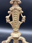 Antique Vintage Victorian Cast Iron Ornate Bridge Floor Lamp Base   Spacer Parts