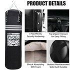 Heavy Boxing Punching Bag Training Gloves Speed Set Kicking Mma Workout Kick Bag