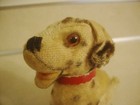 Vintage Steiff 4 1 4  Mohair Sitting Dalmatian Toy Dog Missing Ear Loveable 