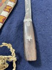 Incredible Vtg Star Knife 4  Blade W  Sioux Indian Beaded Sheath Native Am