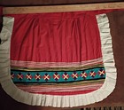 Vintage Seminole Native American Handmade Patchwork Apron