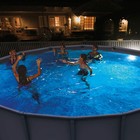 Intex Underwater Multi Color Led Magnetic Above Ground Swimming Pool Wall Light 