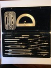 Vintage Kern Aarau Switzerland Drafting Instrument Set Complete W  Case