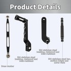 Shifter Shaft shift Arm heel Toe Lever linkage Kit For Harley Touring 1984-2016