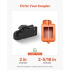 Collar Coupler Lock Fits 2   2-5 16-inch Couplers Trailer Hitch Lock