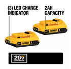 Dewalt 20v Max 2 0ah Lithium-ion Battery 2-pack Dcb203 Cordless Tool Genuine