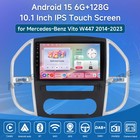 For Benz Metris 2014-2023  6g 128g Carplay Android15 Stereo Radio Gps Head Unit