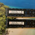 Lot Of 2 Hynix Reg Server Ram 2x8gb 2rx4 Pc3 - 12800r Hmt31gr7cfr4c - Pb T8 Ae