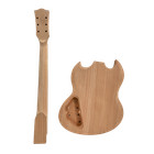 Electric Guitar Kit Guitar Mahogany Body 22 Fret Guitar Neck For Diy