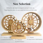 11  Large Silent Wooden Hamster Wheel - Bamboo Exercise Wheel L