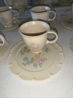 Vintage Lot Chilton Plastic Play Toy Dishes Tea Set Plates Pfaltzgraff Rose