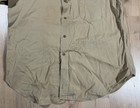 Vintage Us Army Service Shirt Uniform Khaki Military Korean War Era Size 16x32