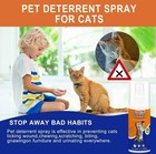 Cat Deterrent Spray  Effective Training Aid With Natural Ingredients  Non-toxic