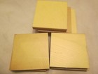 8 Pcs Ensinger Hydlar Z Aramid Filled Nylon Sheet 3 8  Thick X 2-1 2  X 2-1 2 