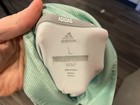 Adidas Golf Men s Light Green W  Dots All Over S s Polo Shirt Large L Euc