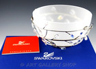 Swarovski Austria Crystal 7  Leaves Bowl  861931 By Yasmine Hurel Mint In Box