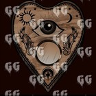 Planchette Heart Spirit Board Hoodie Pagan Occult Clothing Gifts For Witches